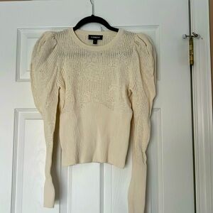 NWOT Express Cream sweater